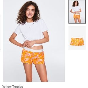 S NWT VS PINK Tropical Sleep  Boxer/Boxy Shorts